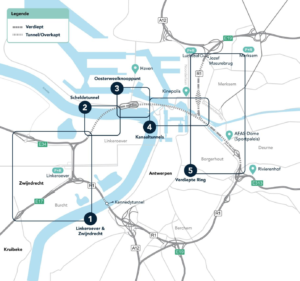 14 Oktober ALV en Themabijeenkomst: Fietstour langs de Ring van Antwerpen